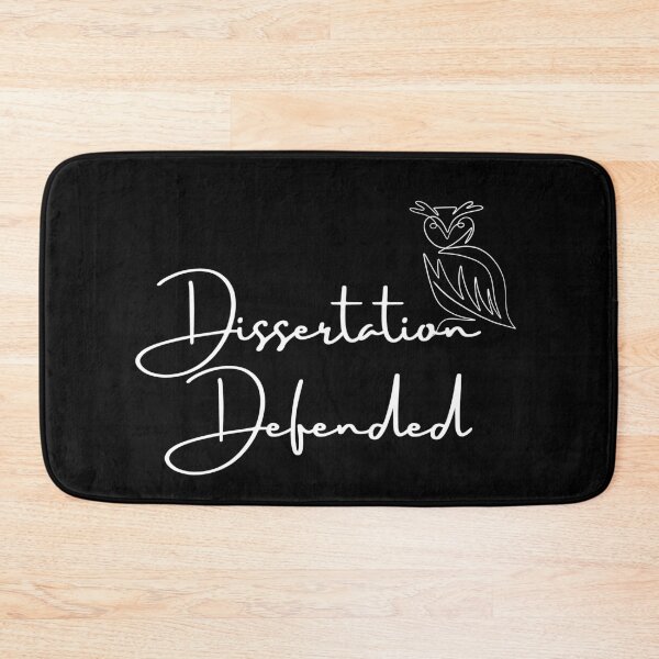 Item preview, Wise Owl Dissertation Defended Graduation Gift for Doctorate Student Celebration designed and sold by Im-Ara.