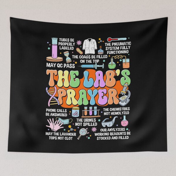 Item preview, The Lab's Prayer Lab Week Medical Laboratory Scientist designed and sold by KarimSoCute.