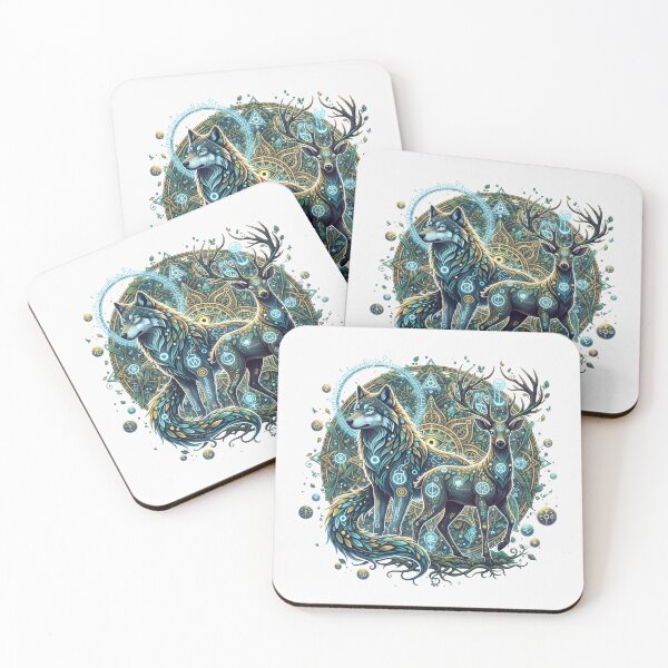 Item preview, Sacred Geometry Forest Spirits designed and sold by naragon4289.