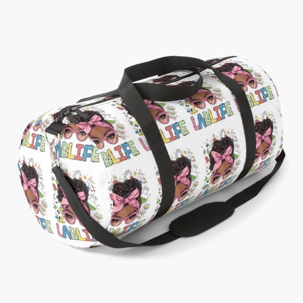 Item preview, Afro Messy Bun Laboratory Life Lab Week designed and sold by KarimSoCute.