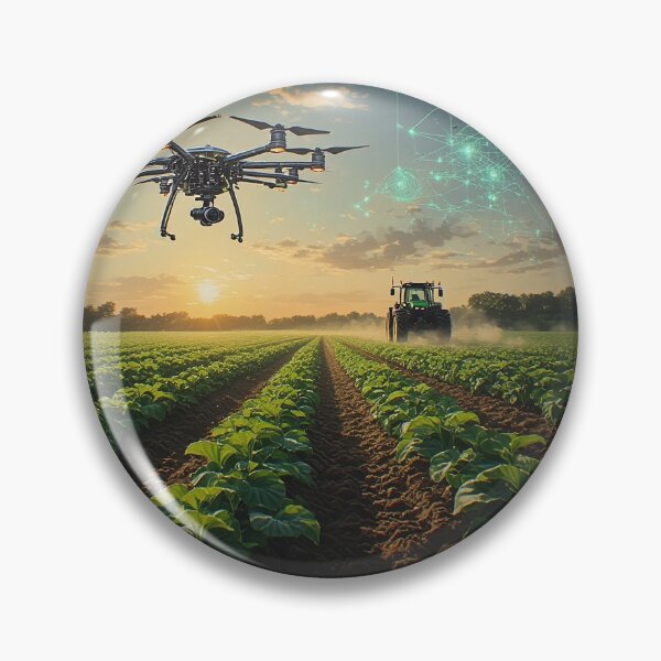 Item preview, The Future of Precision Farming designed and sold by QueenOfFoxes.