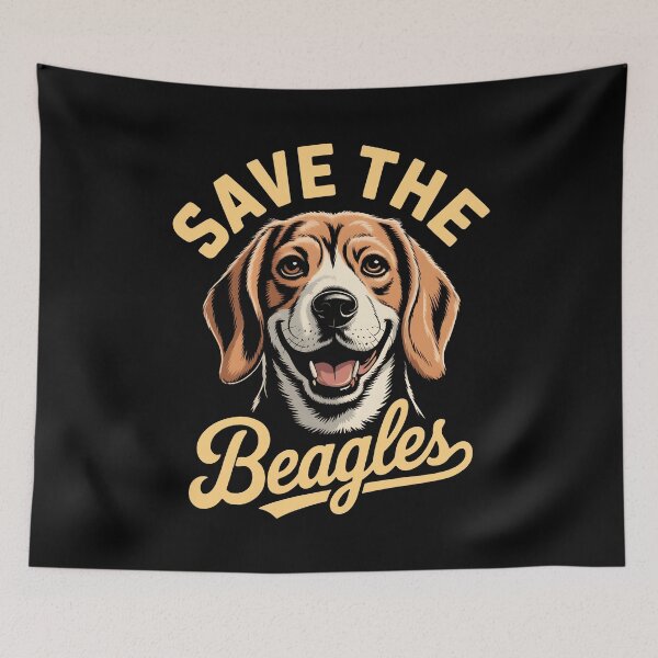Item preview, Save The Beagles Vintage designed and sold by KarimSoCute.