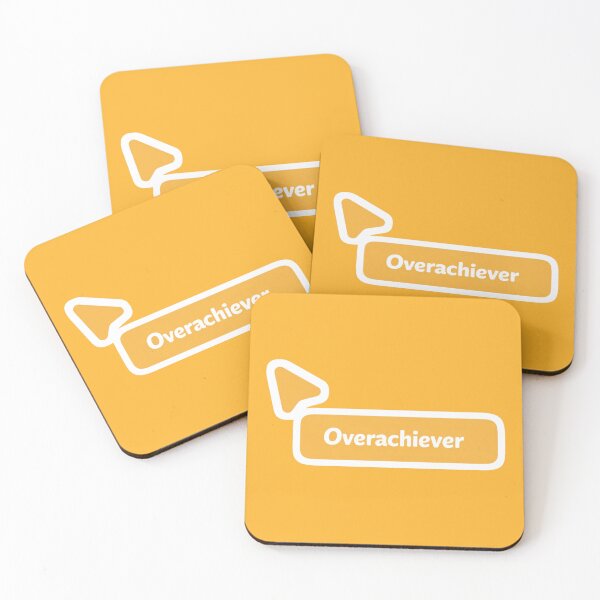 Item preview, Overachiever Sticker designed and sold by EuphoriaWithin.