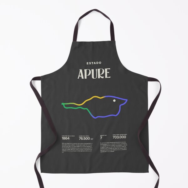 Item preview, Apure State, Los Llanos, Venezuela, Minimalist Art Map designed and sold by 1989Ve&Co.