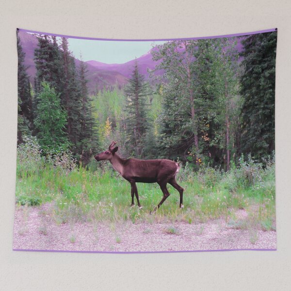 Item preview, Wild Caribou in the Northern Wilderness - Alaska and Yukon Wildlife designed and sold by Lainey1978.
