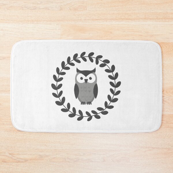 Item preview, Owl with Abstract Leaves Graphic designed and sold by SurajDesigns.