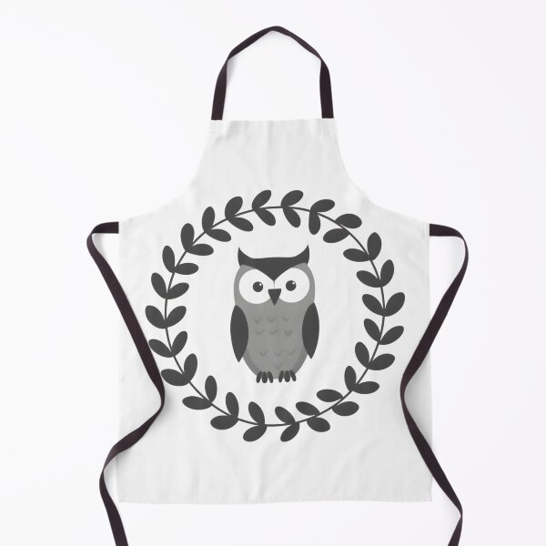 Item preview, Owl with Abstract Leaves Graphic designed and sold by SurajDesigns.