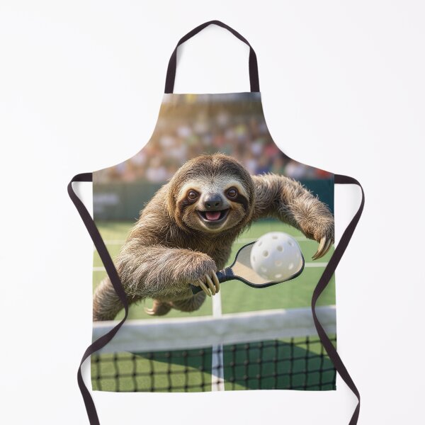 Item preview, Sloth Plays Pickleball With Keen Enjoyment designed and sold by Tridentulus.