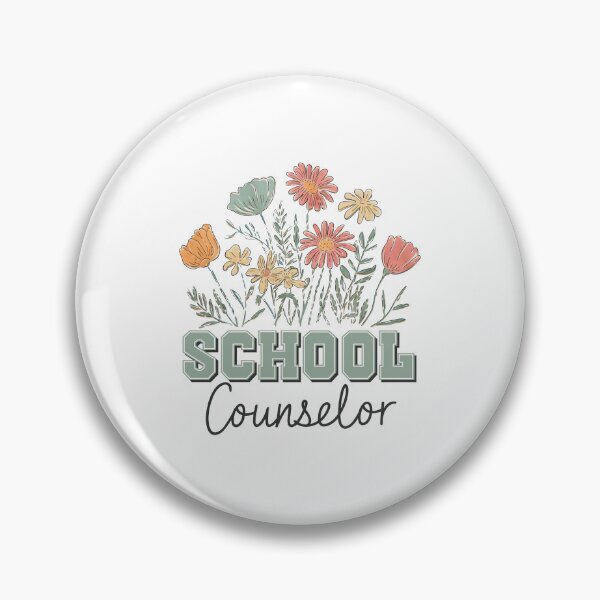Item preview, School Counselor Staff Floral Wildflower designed and sold by KarimSoCute.