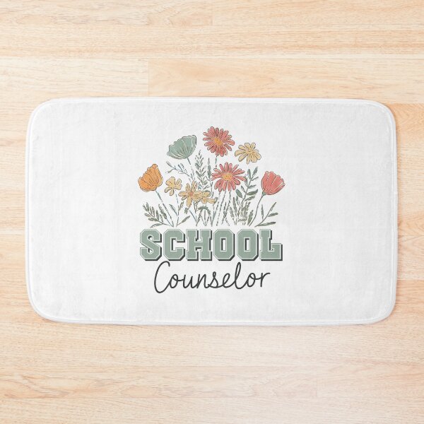 Item preview, School Counselor Staff Floral Wildflower designed and sold by KarimSoCute.