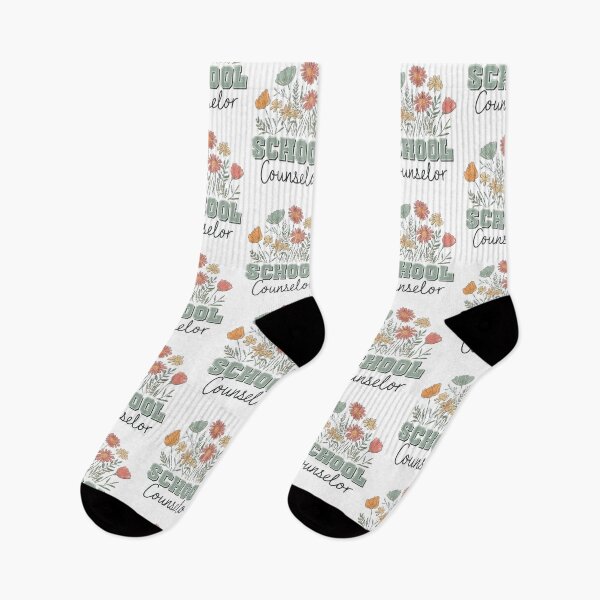 Item preview, School Counselor Staff Floral Wildflower designed and sold by KarimSoCute.