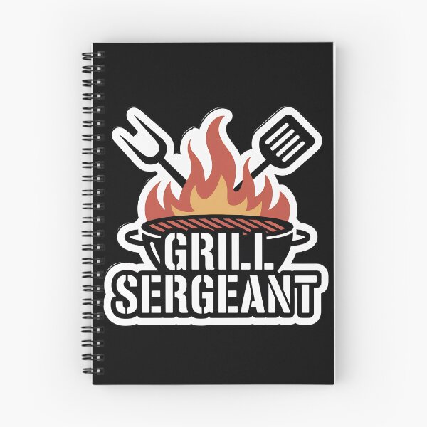 Item preview, Funny Grill Sergeant BBQ Grilling Dad Sticker designed and sold by FestivityFinds.