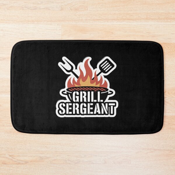 Item preview, Funny Grill Sergeant BBQ Grilling Dad Sticker designed and sold by FestivityFinds.