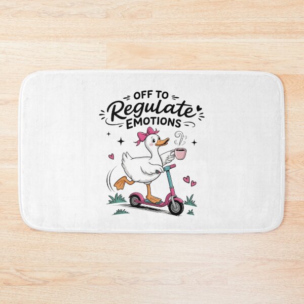 Item preview, Off To Regulate Emotions Silly Goose designed and sold by KarimSoCute.