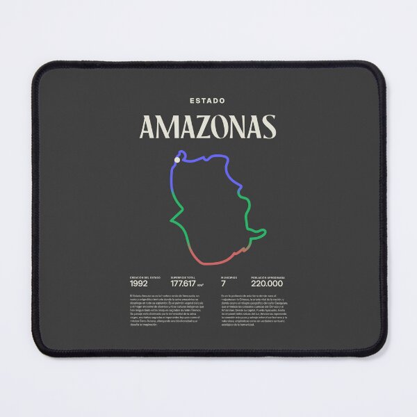Item preview, Amazonas State, Puerto Ayacucho, Venezuela, minimalist art designed and sold by 1989Ve&Co.