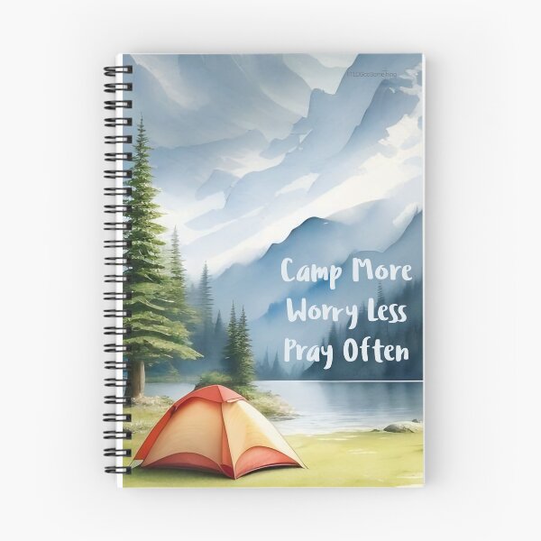Item preview, Camp more Worry less Pray often T-shirt Christian camping Great outdoor Wonderful creation Enjoy Nature designed and sold by FTLOG.