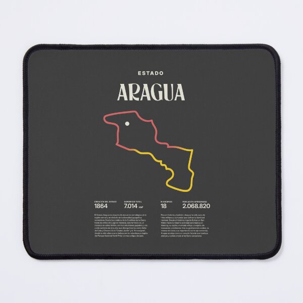 Item preview, Aragua State Maracay Venezuela Minimalist Map Art designed and sold by 1989Ve&Co.