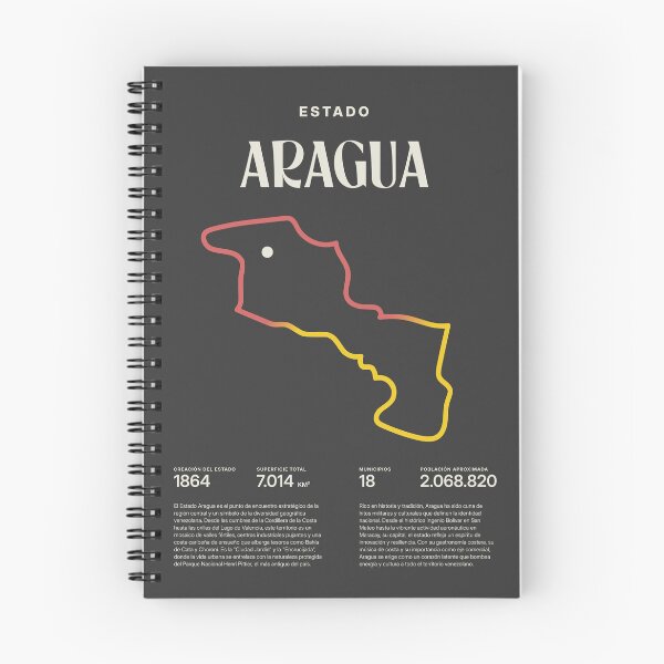 Item preview, Aragua State Maracay Venezuela Minimalist Map Art designed and sold by 1989Ve&Co.