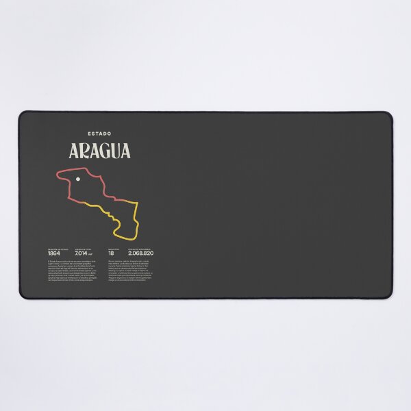 Item preview, Aragua State Maracay Venezuela Minimalist Map Art designed and sold by 1989Ve&Co.
