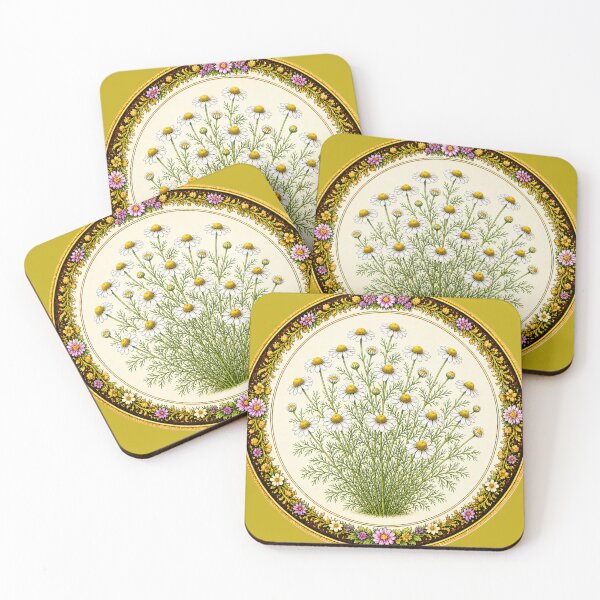 Item preview, Chamomile – Gentle Meadow Calm Herb Portrait designed and sold by TheJoyfulPen.