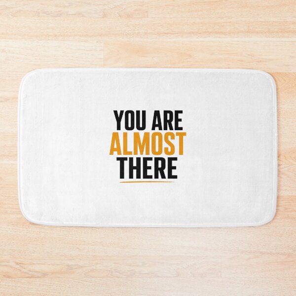 Item preview, You Are Almost There Motivational Mountain Success Quote Design designed and sold by Lovestickerco.