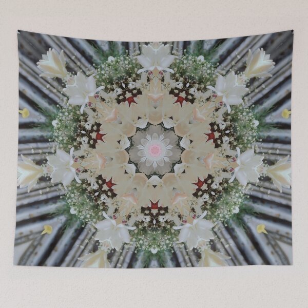 Item preview, Floral Abundance mandala  designed and sold by sonamkumari333.