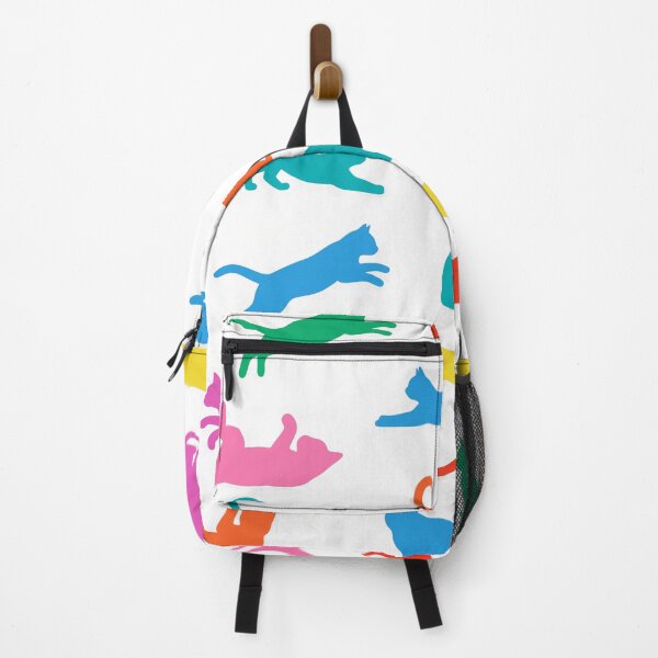 Item preview, Color Cat Silhouette Pattern Minimal Cute Cats Seamless designed and sold by Timegraf.