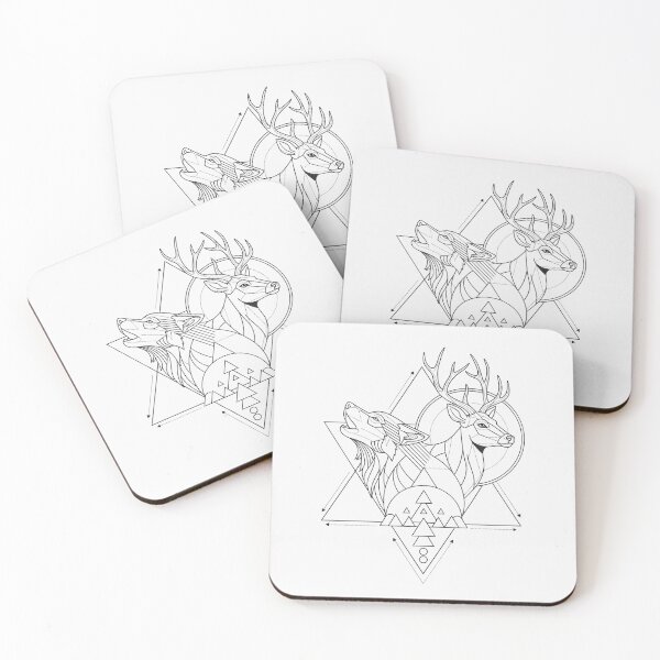 Item preview, Minimal Mystic Wildlife Design designed and sold by naragon4289.