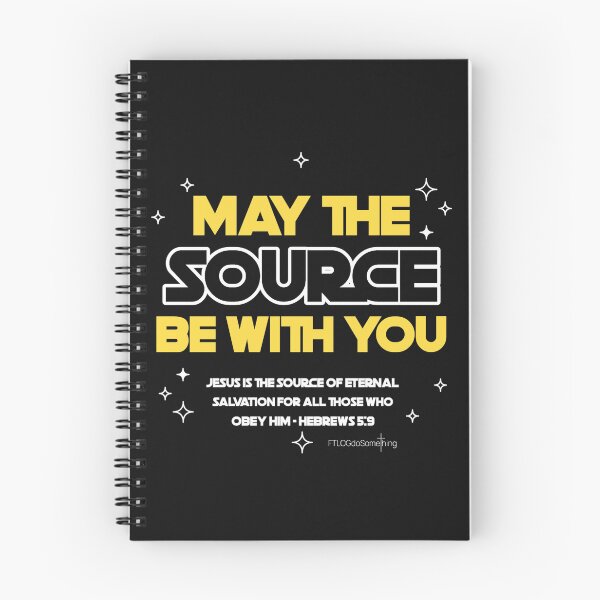 Item preview, May the SOURCE be with you Christian Star Wars outer space t-shirt designed and sold by FTLOG.