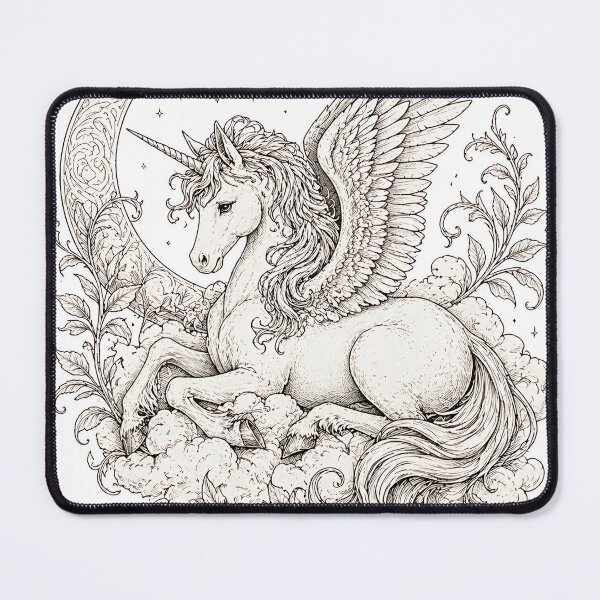 Item preview, Name: Celestial Winged Unicorn designed and sold by Jaideep Walia.