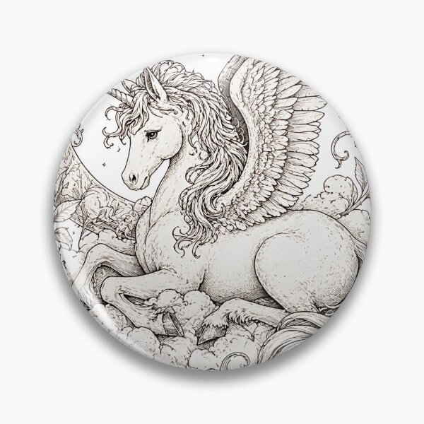 Item preview, Name: Celestial Winged Unicorn designed and sold by Jaideep Walia.