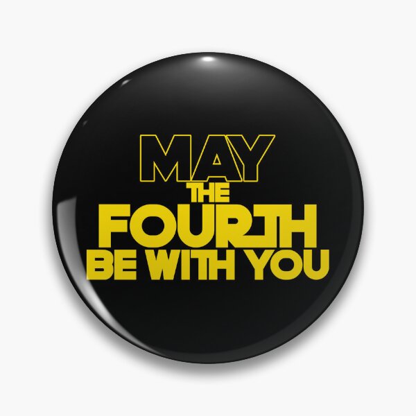 Item preview, may the fourth be with you  Funny SciFi designed and sold by delllsdesigns.