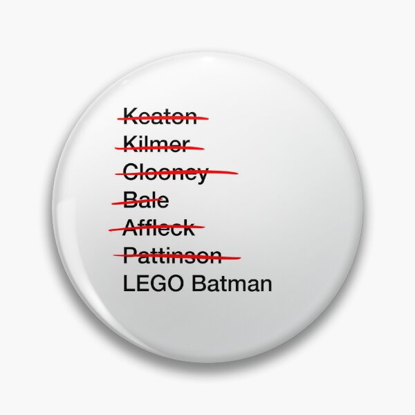 Item preview, Batman Actors Lego Batman designed and sold by keeterbugsarts.