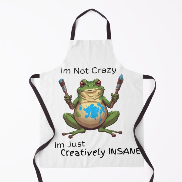 Aperçu de l'œuvre grenouille folle créative créée et vendue par KareBearOGStudio.