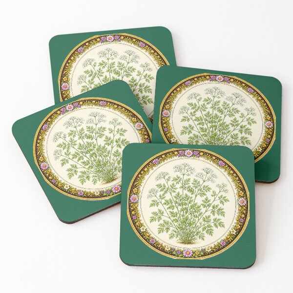 Item preview, Chervil – Delicate Garden Grace Herb Portrait designed and sold by TheJoyfulPen.