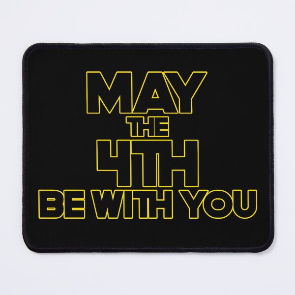 Item preview, May the fourth be with you - Funny SciFi designed and sold by delllsdesigns.