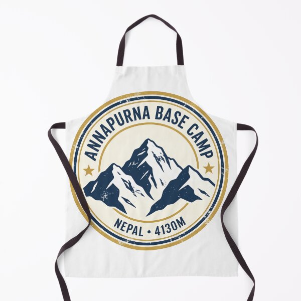Item preview, Annapurna Base Camp Trek Nepal 4130m Mountain Badge designed and sold by Sagar Karki.