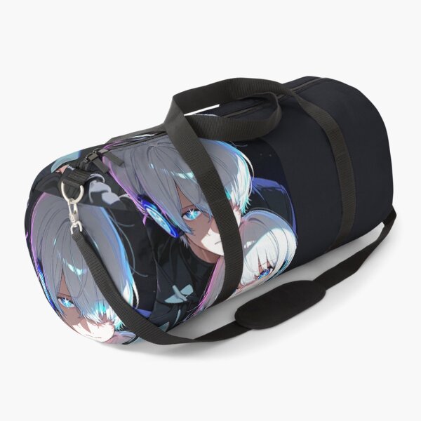 Item preview, Blue Glow: Star Eyes My Idol's Child Anime Art – Glowing Eyes & Headphones Edition designed and sold by Aniwhisper240.