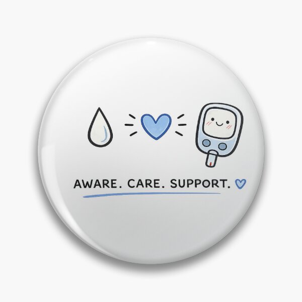 Item preview, Diabetes Support designed and sold by CloudieDesigns.