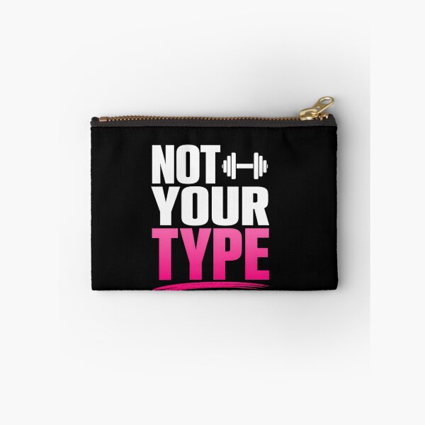 Artikelvorschau, Nicht dein Typ – Fitness-Shirt mit auffälligem Workout-Zitat entworfen und verkauft von StoryInCode.