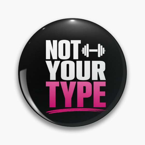 Artikelvorschau, Nicht dein Typ – Fitness-Shirt mit auffälligem Workout-Zitat entworfen und verkauft von StoryInCode.