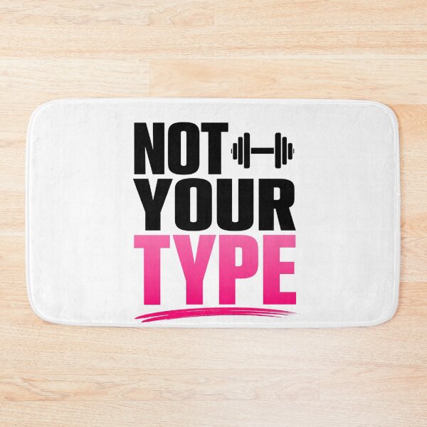 Item preview, Camiseta de gimnasio "No es tu tipo" con una frase llamativa sobre el entrenamiento. designed and sold by StoryInCode.