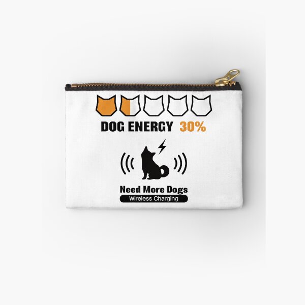 Item preview, Dog Energy 30% - Funny Dog Battery Charge Design_WH designed and sold by AckeeWolf.