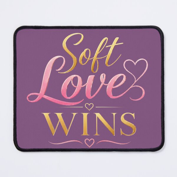 Item preview, Soft Love Wins Heart Wings Design designed and sold by JagrDesigns.
