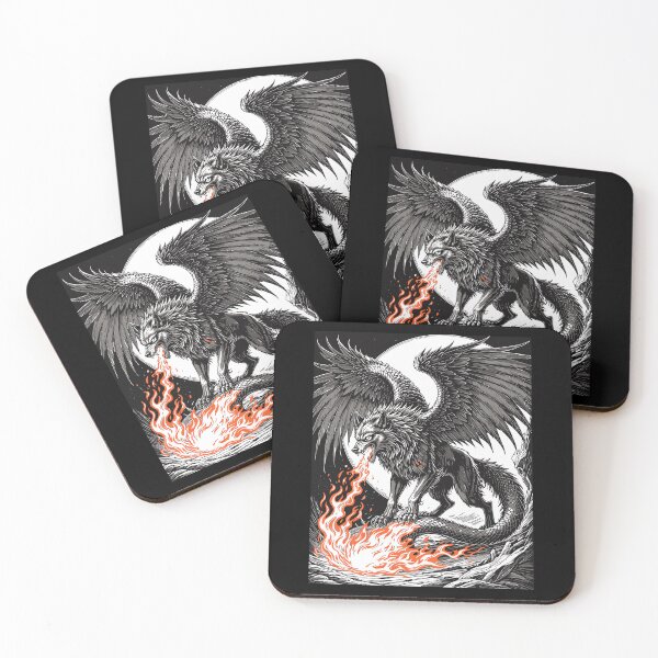 Item preview, Marchosias Rising Fire, Fang And Flight designed and sold by taiche.