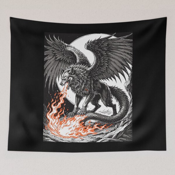 Item preview, Marchosias Rising Fire, Fang And Flight designed and sold by taiche.
