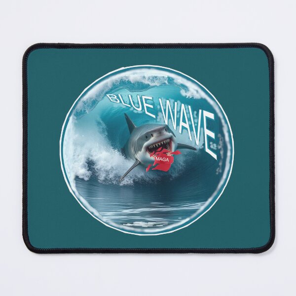 Item preview, Blue Wave Shark  designed and sold by cringe0015.