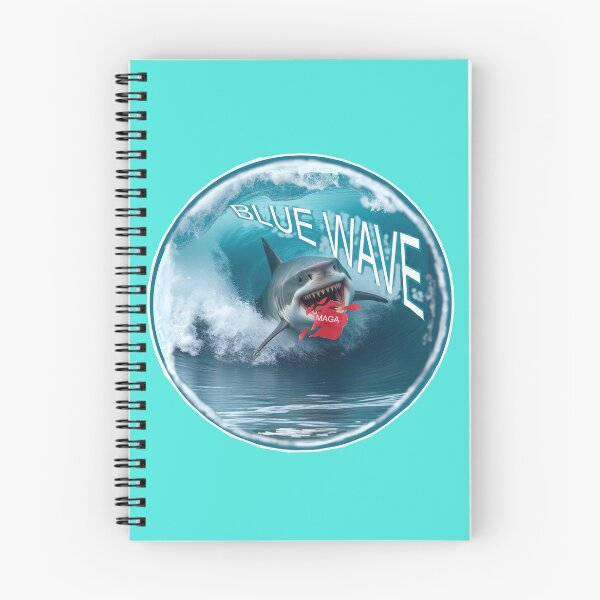 Item preview, Blue Wave Shark  designed and sold by cringe0015.