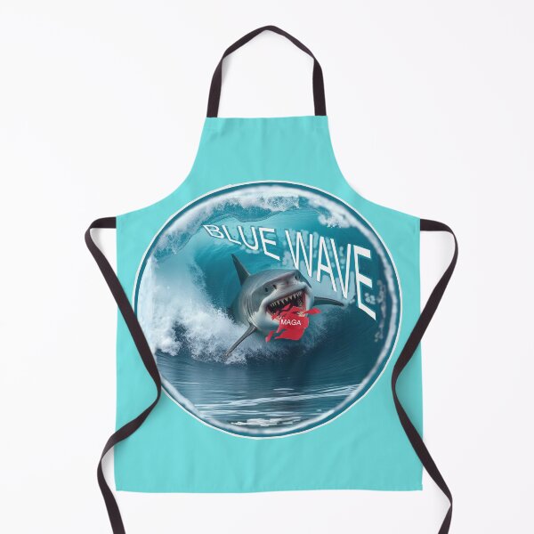Item preview, Blue Wave Shark designed and sold by cringe0015.