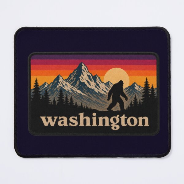 Item preview, Washington Bigfoot sunset designed and sold by Swanny's Custom T-shirt and Gift Designs.